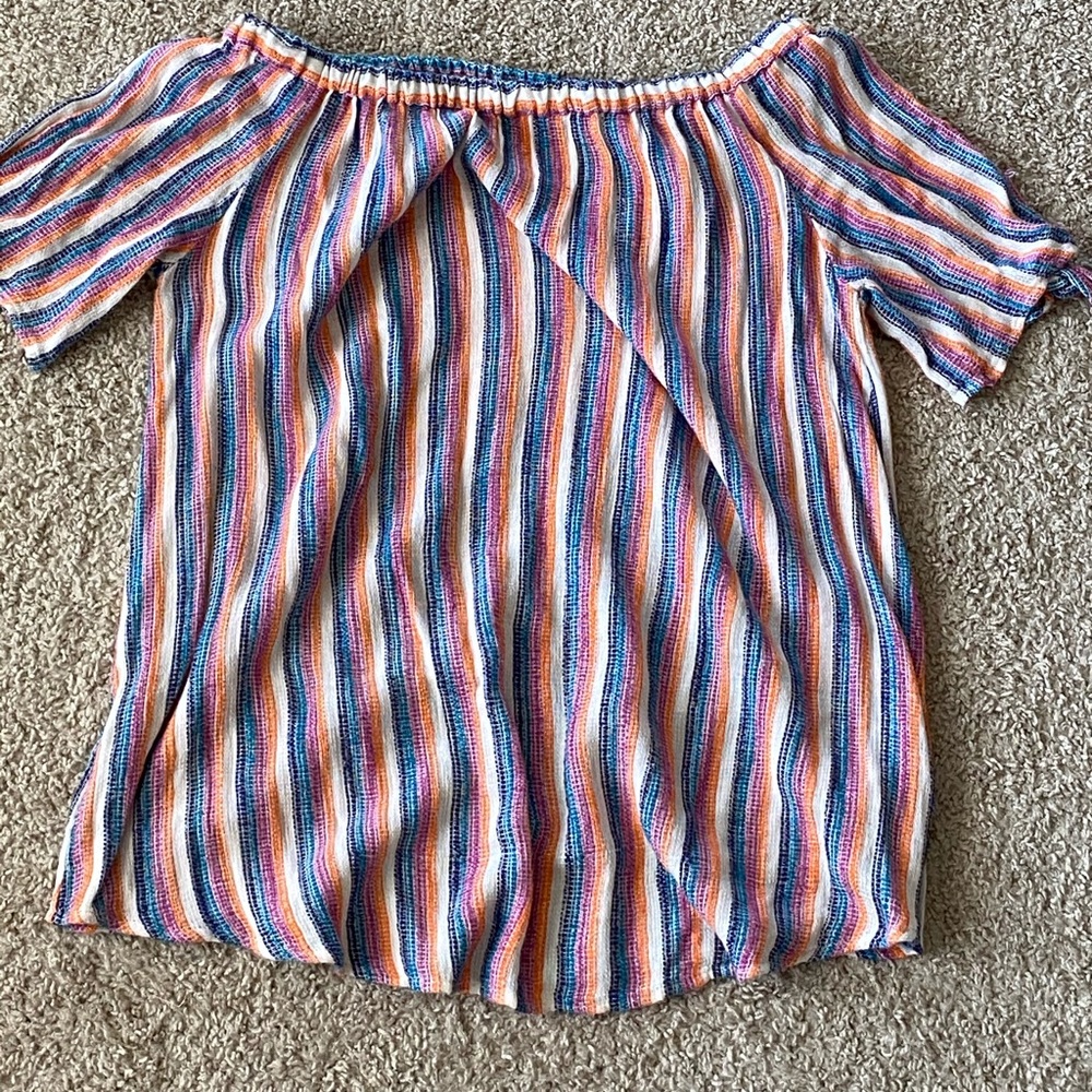 Off the shoulder mini dress/coverup